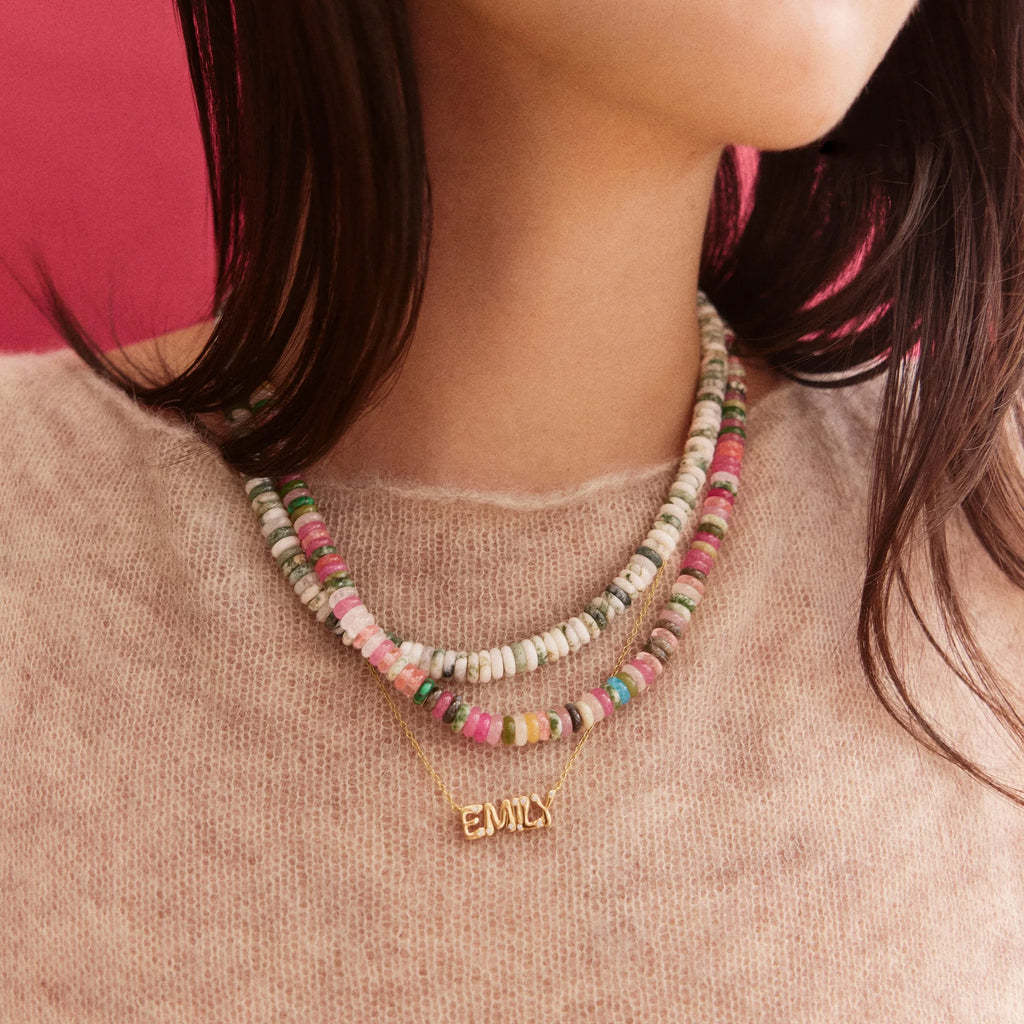 Personalized Gold-Plated Nameplate Necklace