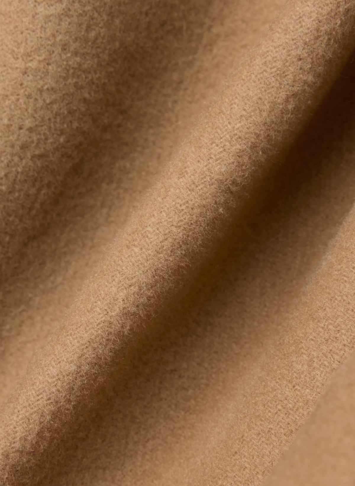 Double-Breasted Wool Cashmere Coat - Herringbone