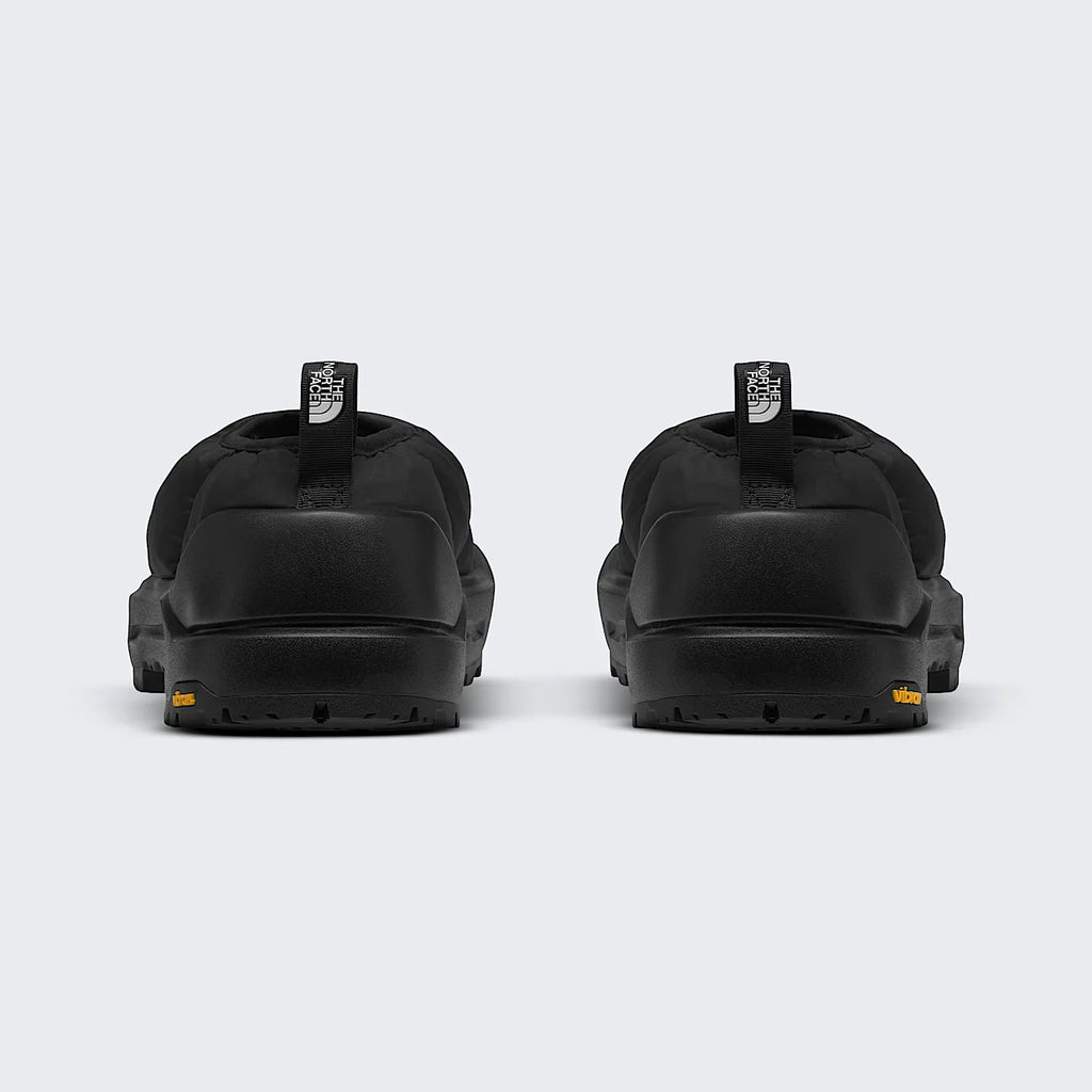 Insulated Slip-On Mules - Black