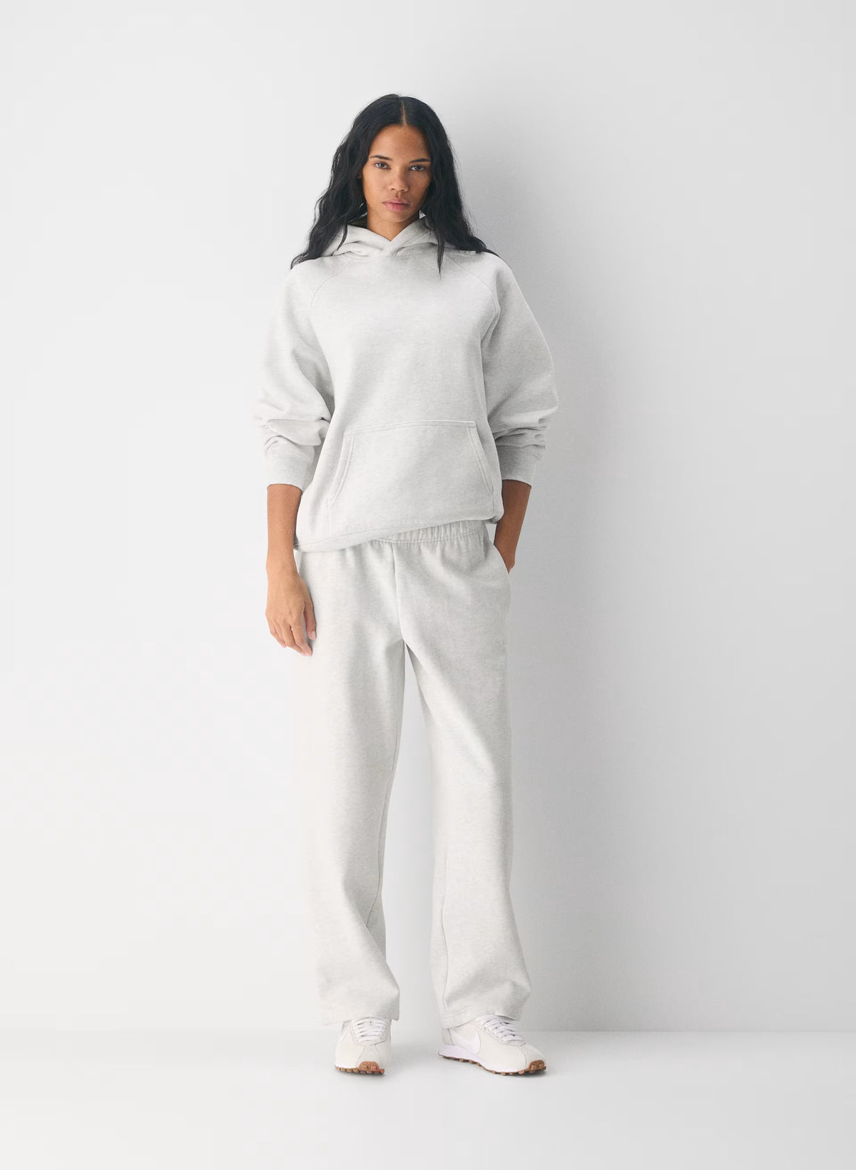 Straight-Leg Fleece Sweatpants - Yellow