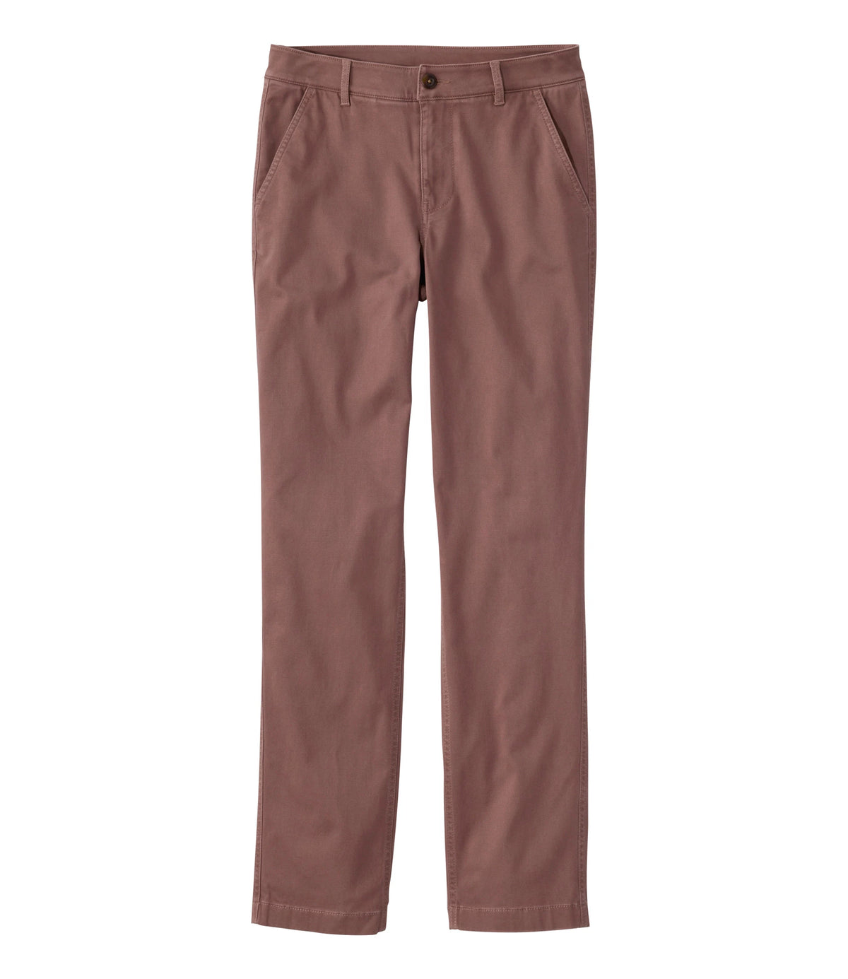Women's Stretch Straight-Leg Chino Pants - Stone