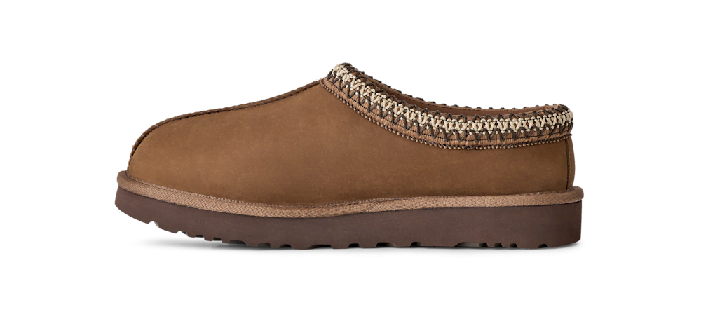 Women's Nubuck Indoor-Outdoor Mule - Dark Chestnut