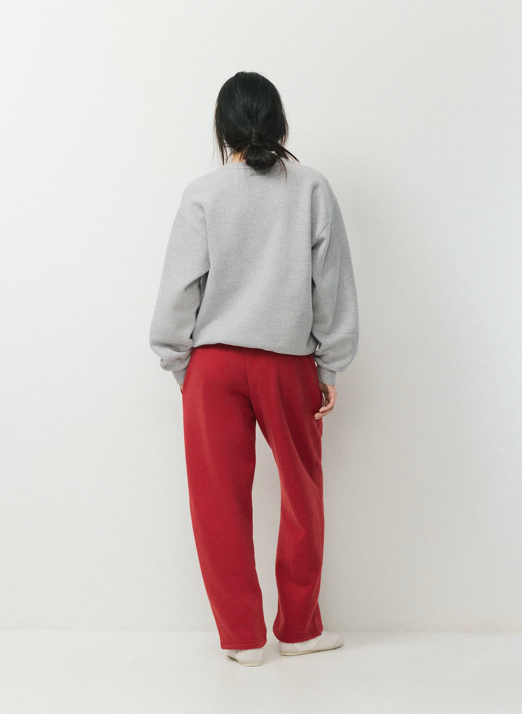 Straight-Leg Fleece Sweatpants - Yellow