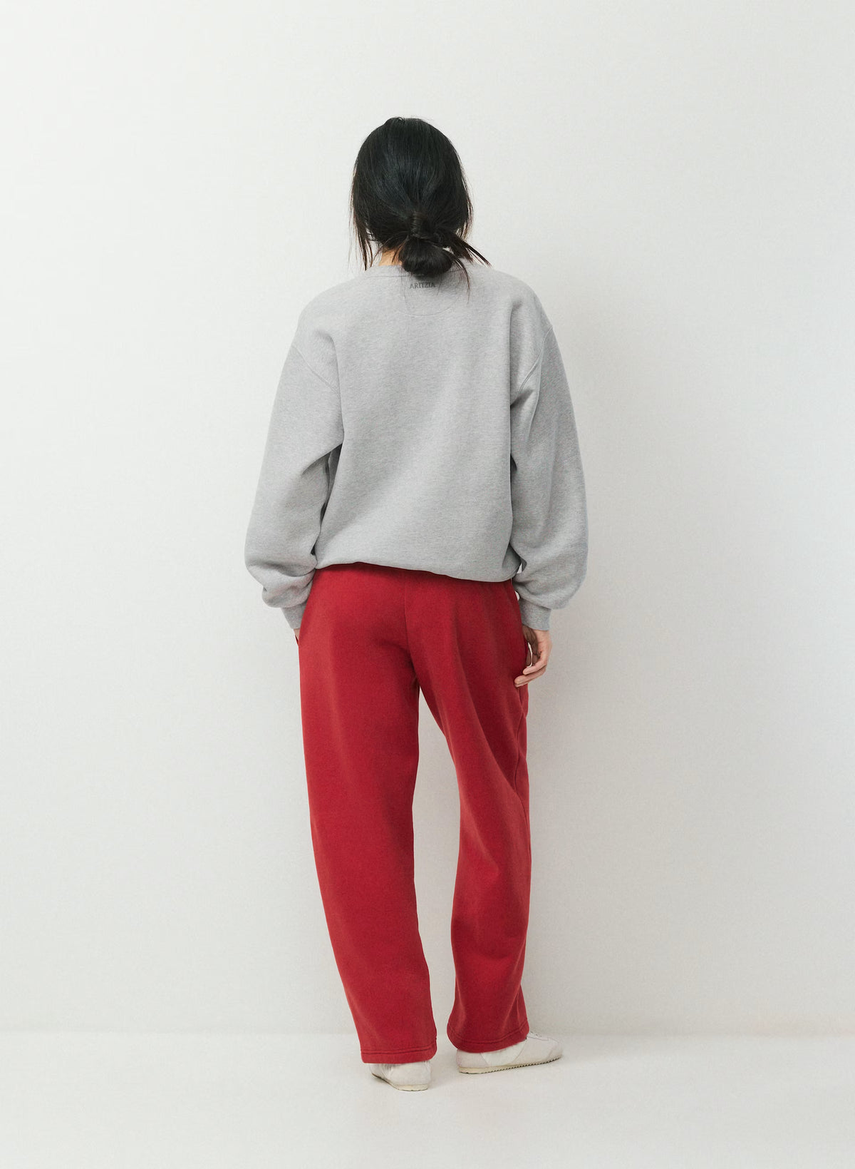 Straight-Leg Fleece Sweatpants - Yellow