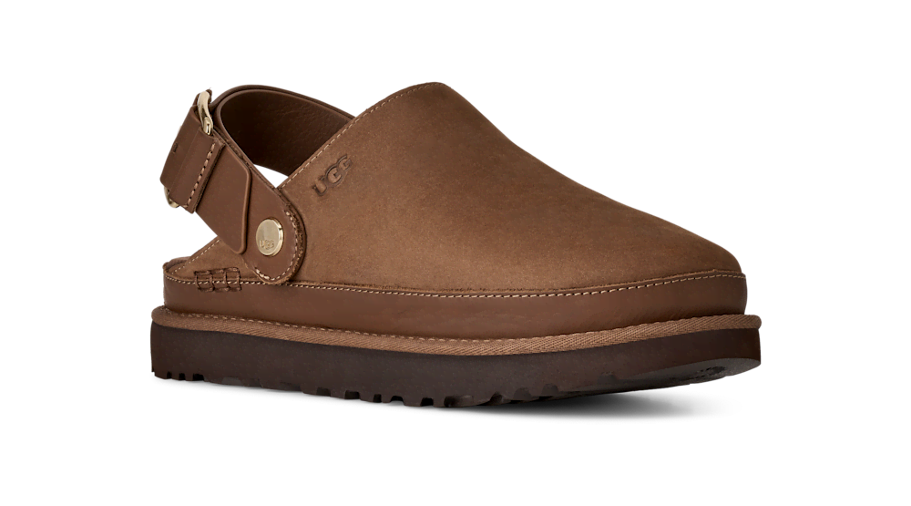 Women's Nubuck Convertible Clog - Mustard