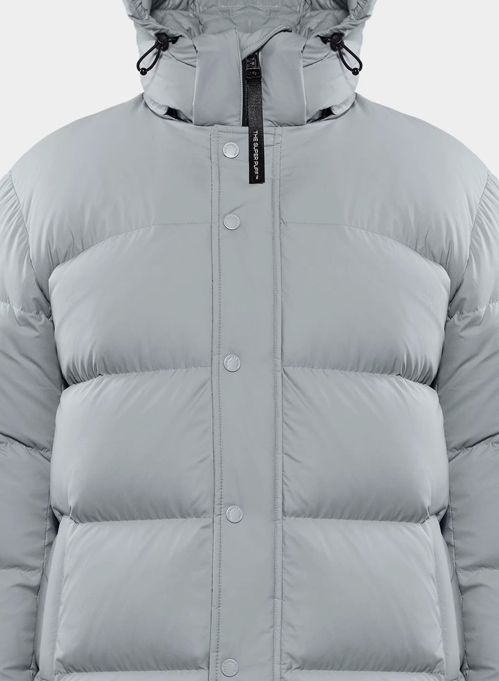 Long Down Puffer Jacket - Blue
