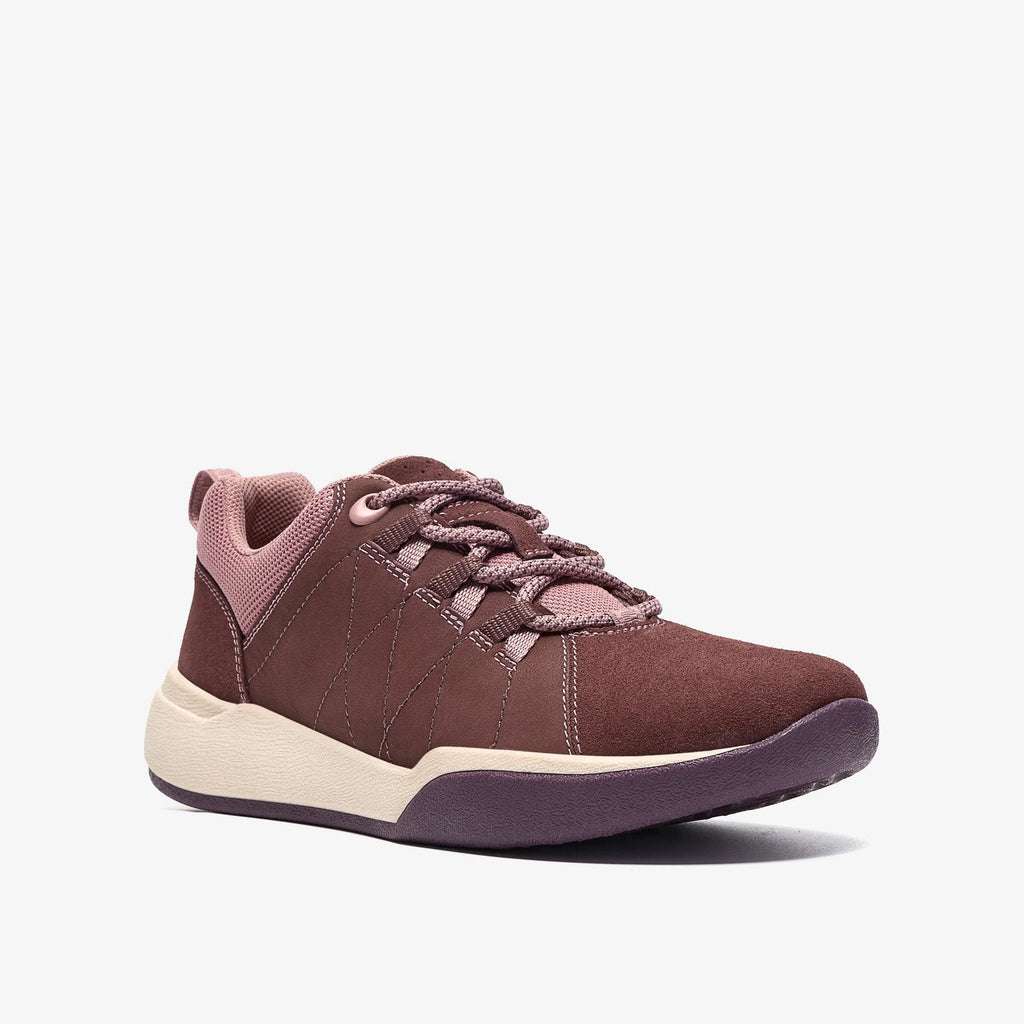 Women's Water-Resistant Nubuck Sneaker - Fig