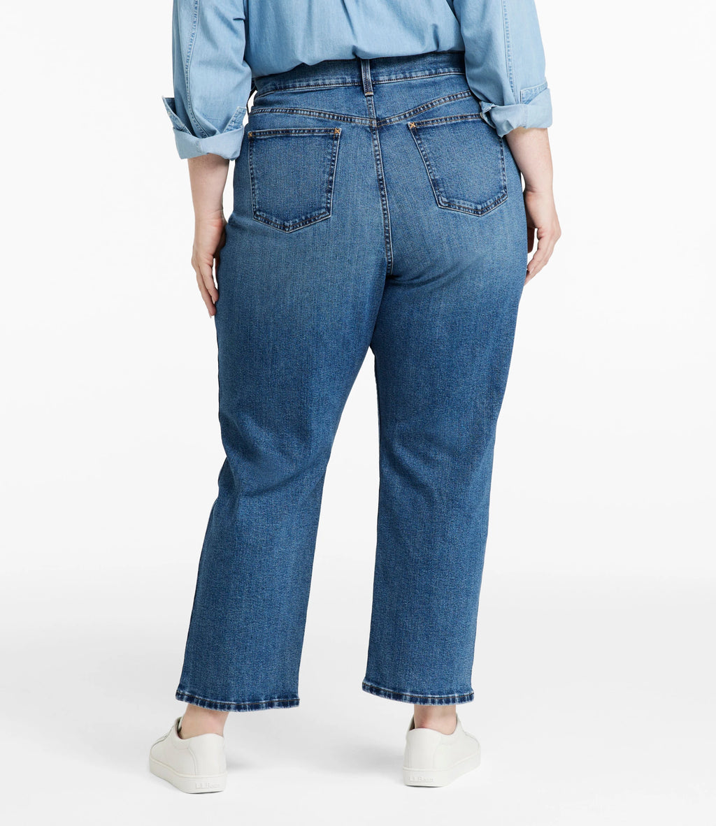 Women's High-Rise Stovepipe Ankle Jeans - Faded Indigo