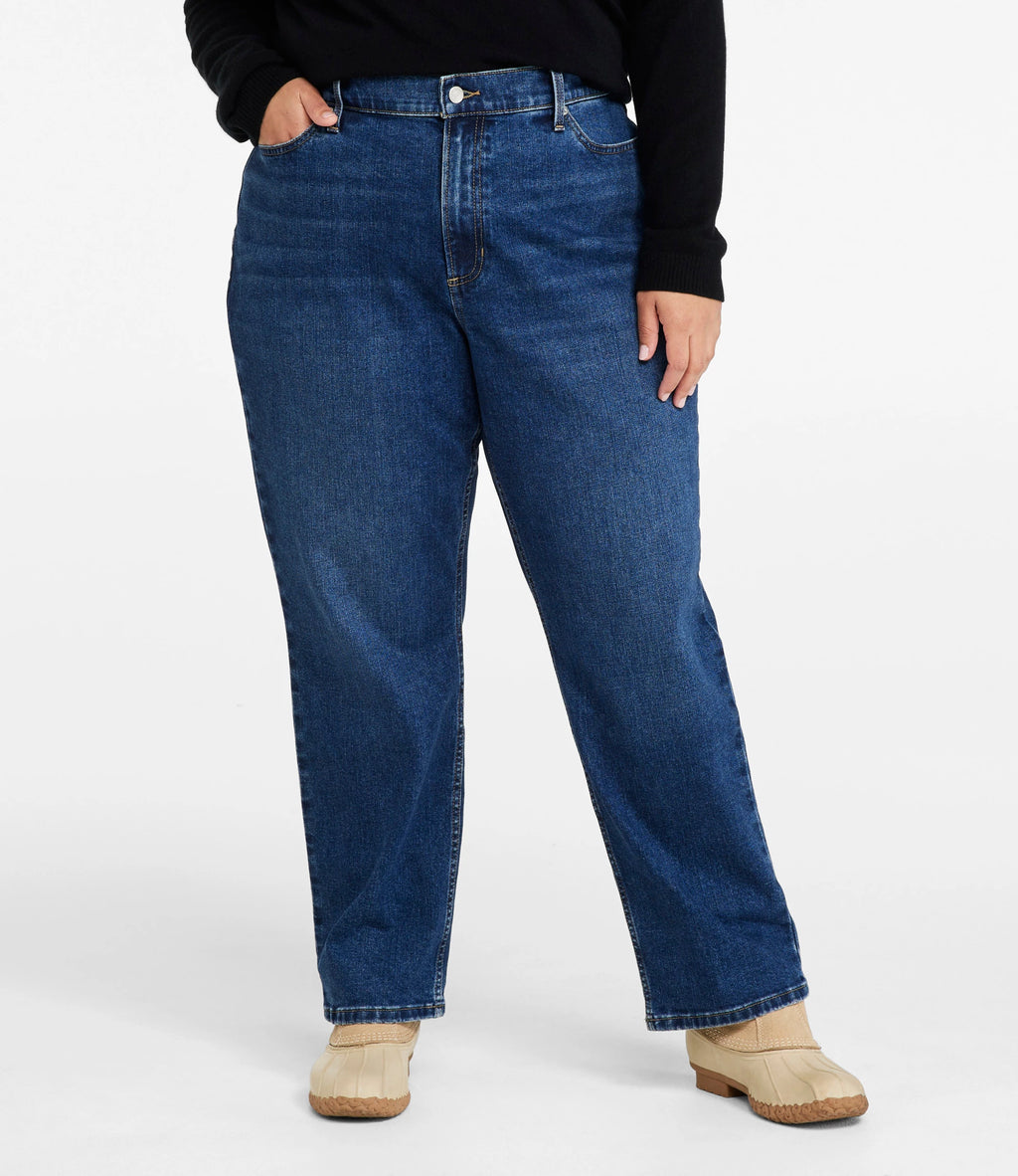 Women's High-Rise Stovepipe Ankle Jeans - Faded Indigo