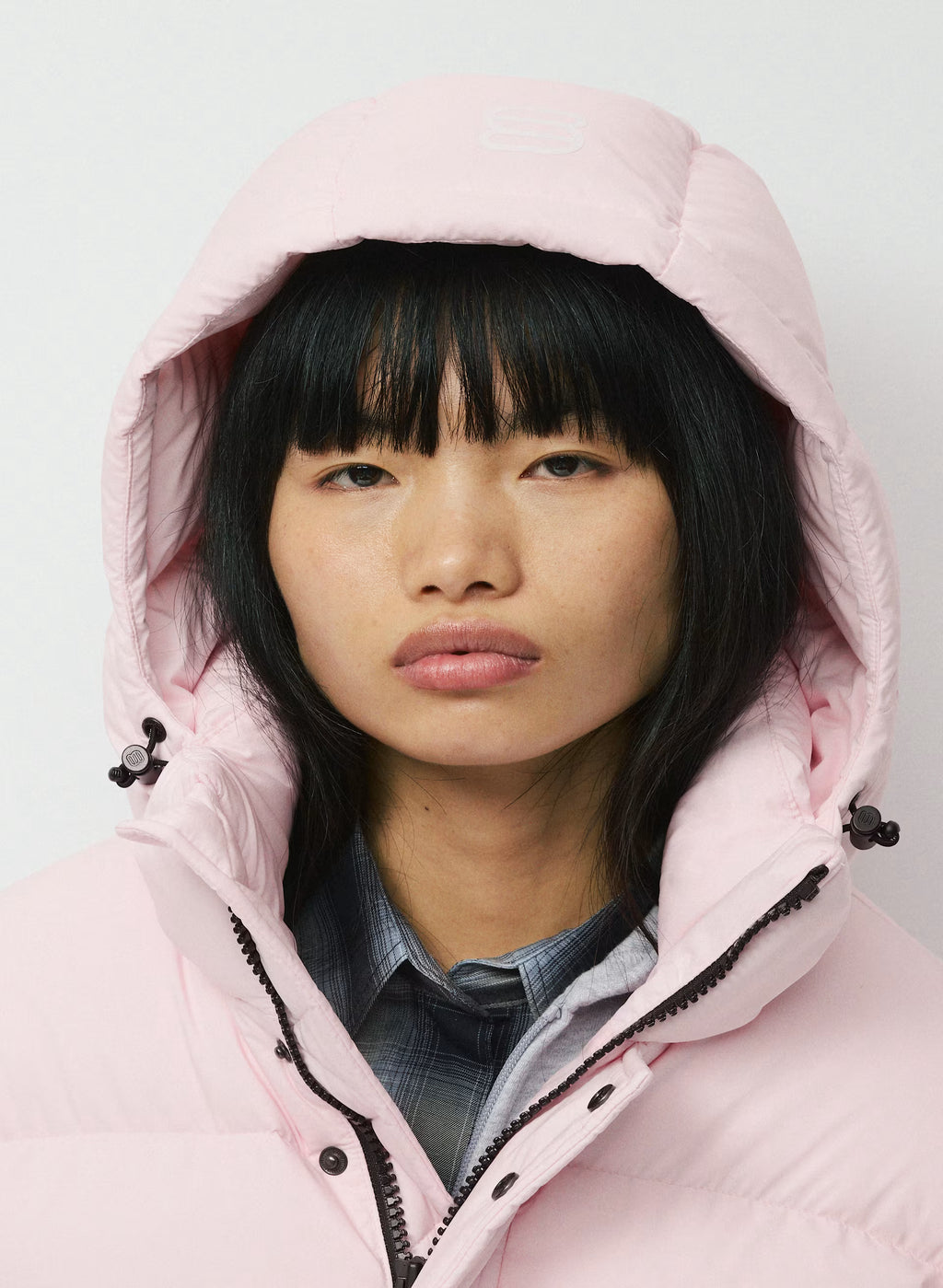 Short Down Puffer Jacket - Blue