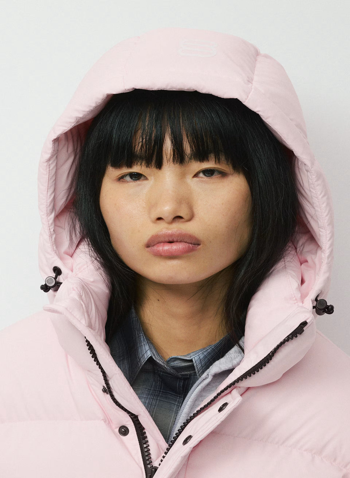 Short Down Puffer Jacket - Blue