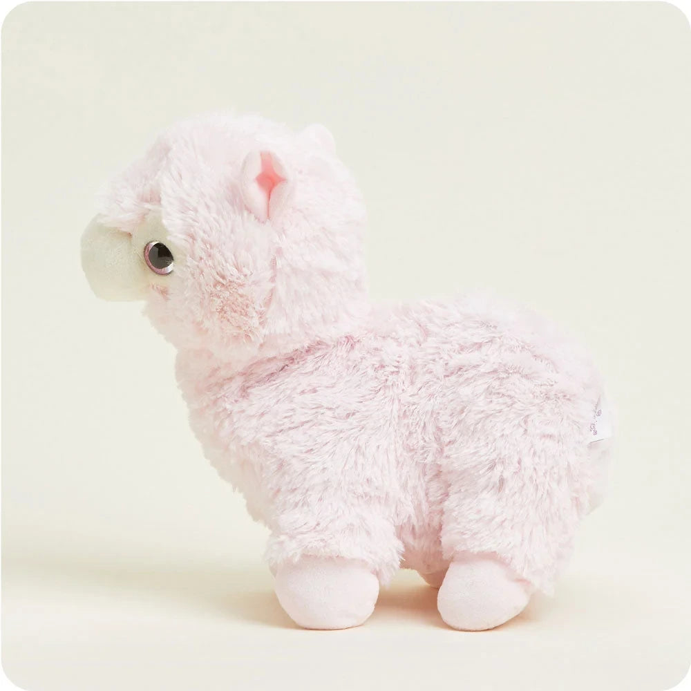Microwavable Weighted Llama Plush - Pink
