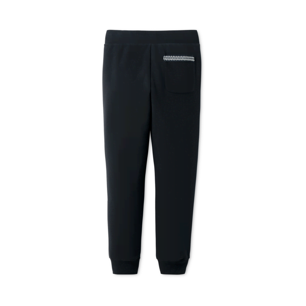 Men's Cotton Blend Drawstring Joggers - Purple