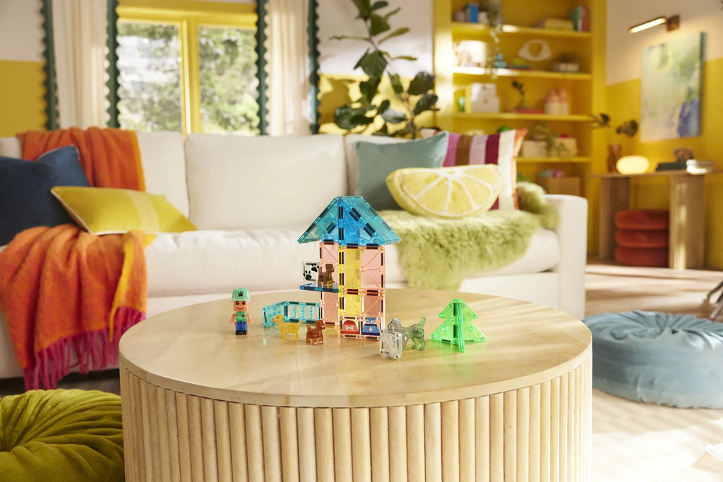 27-Piece Dog Park Magnetic Building Set