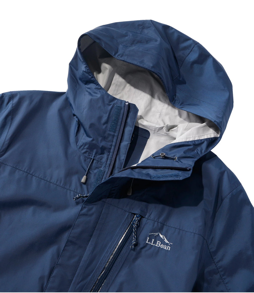 Men's Packable Waterproof Rain Jacket - Black