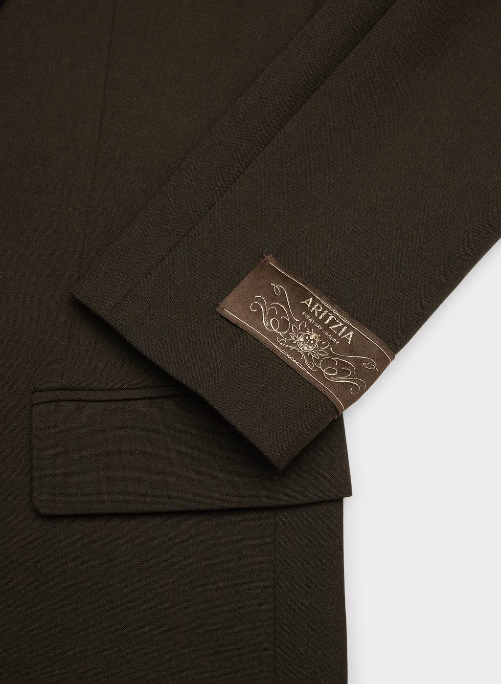 Single-Breasted Stretch Blazer - Check