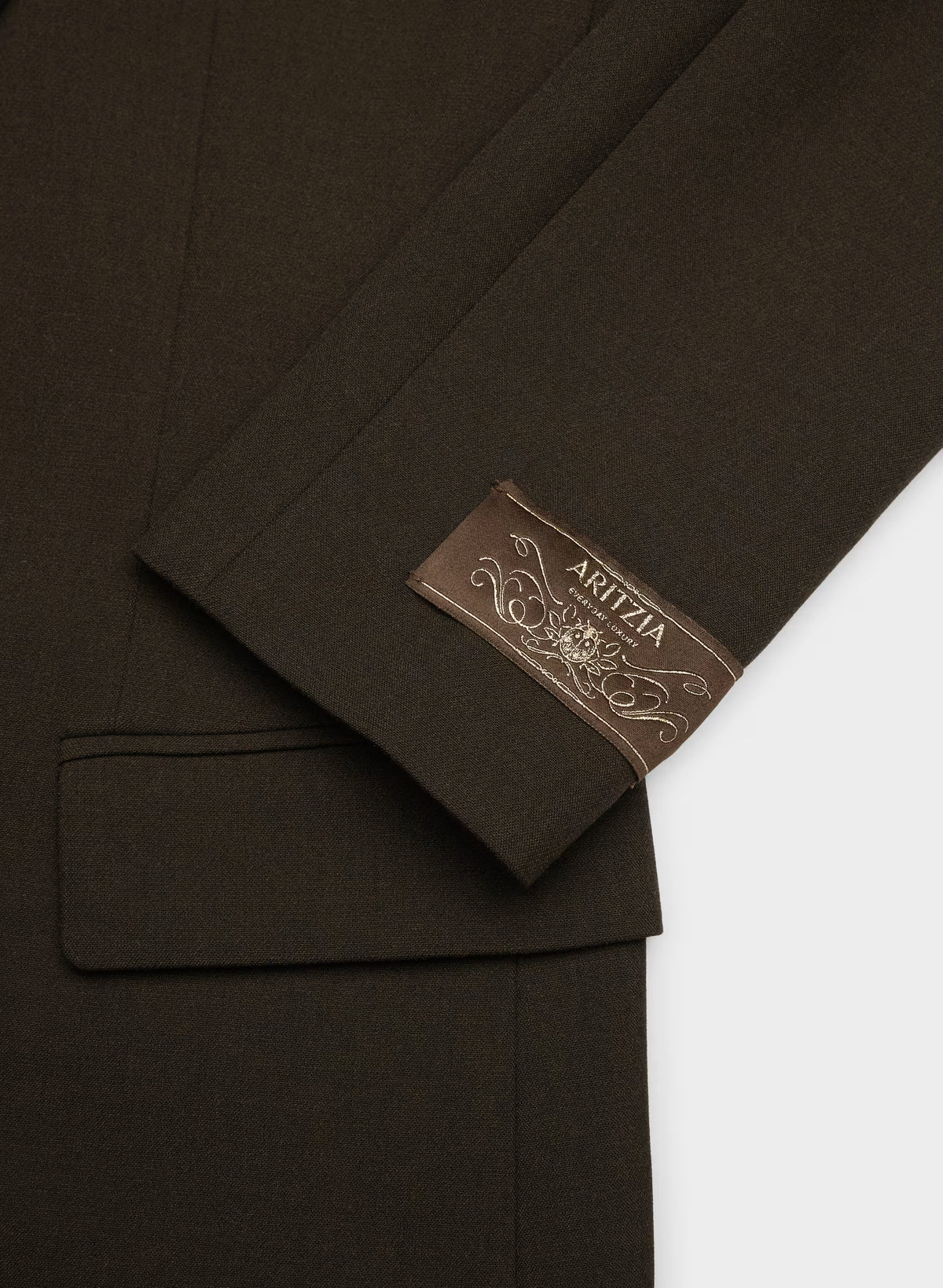 Single-Breasted Stretch Blazer - Check