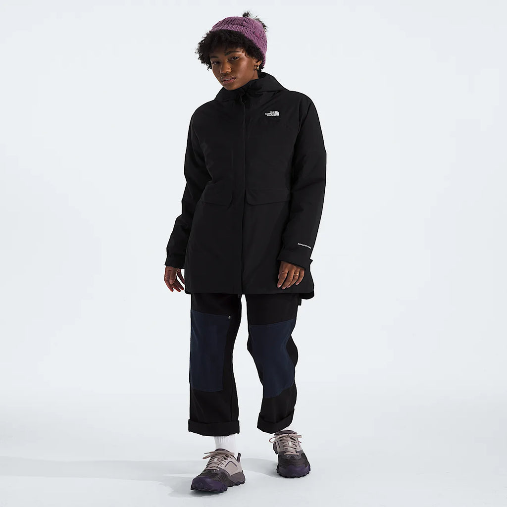 Women's 3-In-1 Hooded Parka - Black