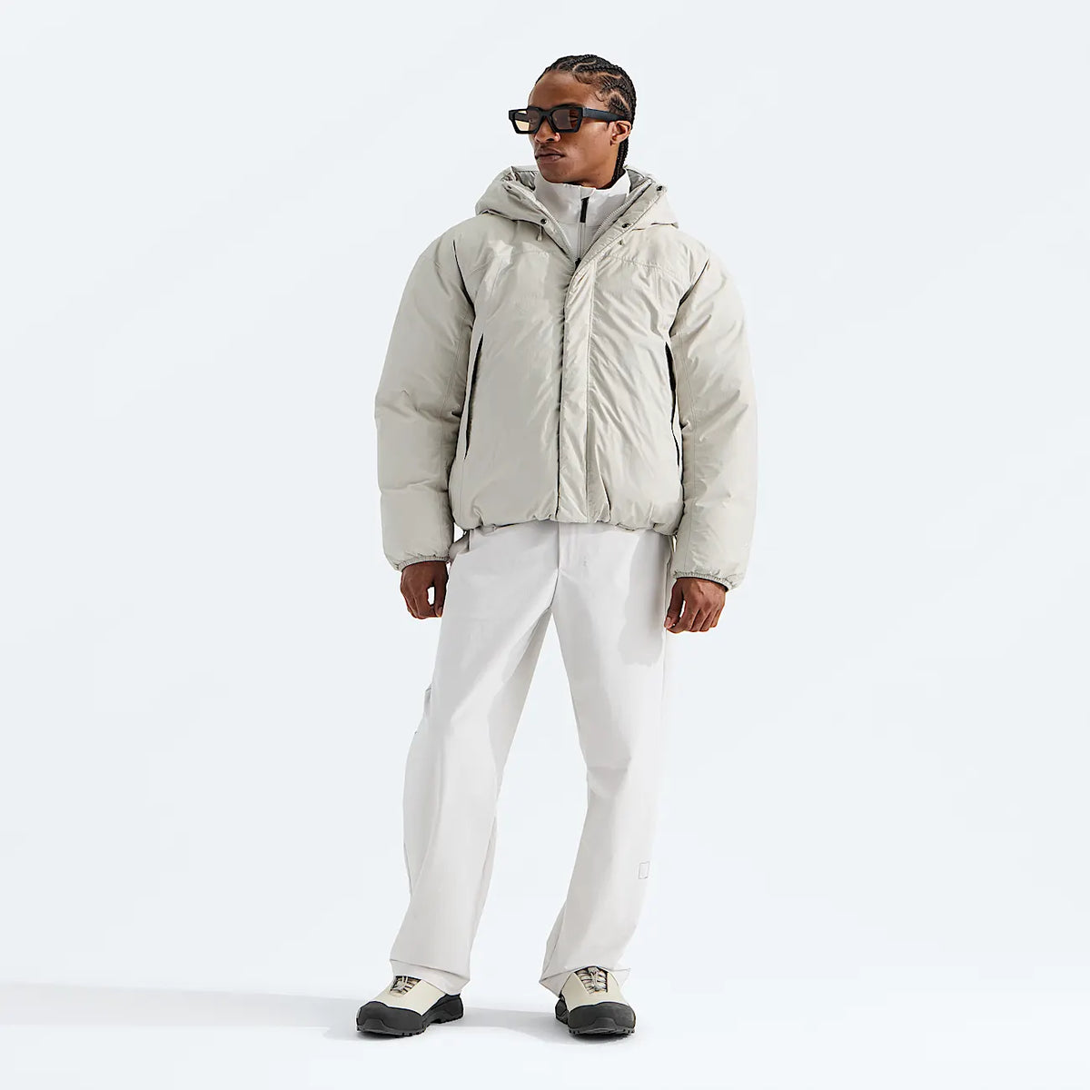Men's Reversible Down Jacket - Cloud