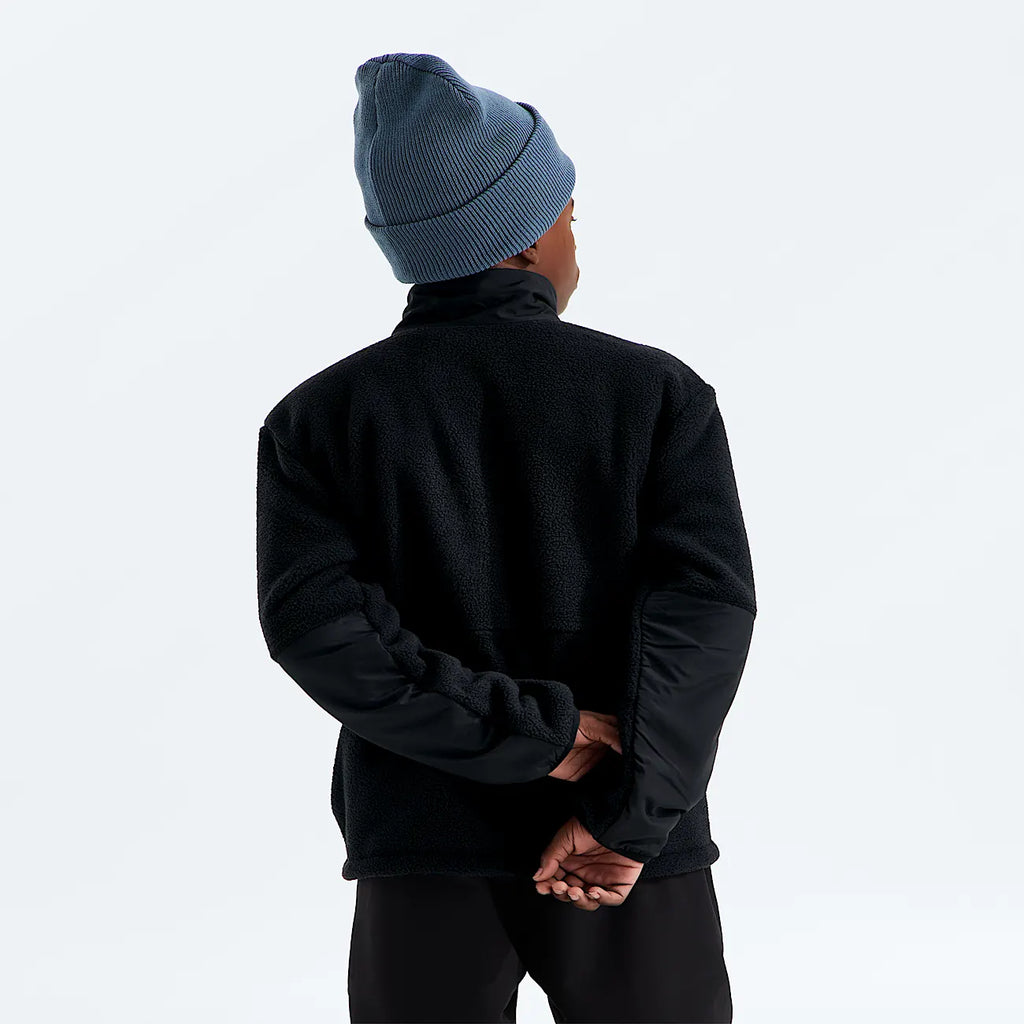 Boys' Full-Zip Fleece Jacket - Black