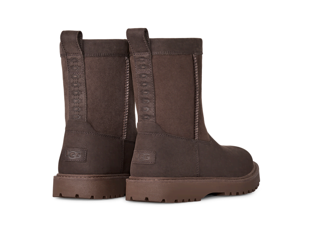 Men's Waterproof Nubuck Pull-On Boot - Cocoa