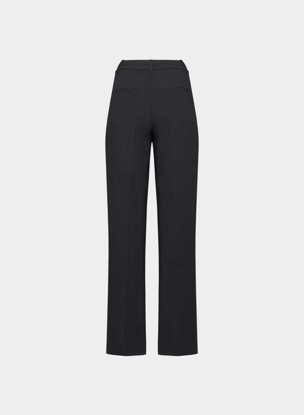High-Rise Wide-Leg Crepe Trousers - Sand