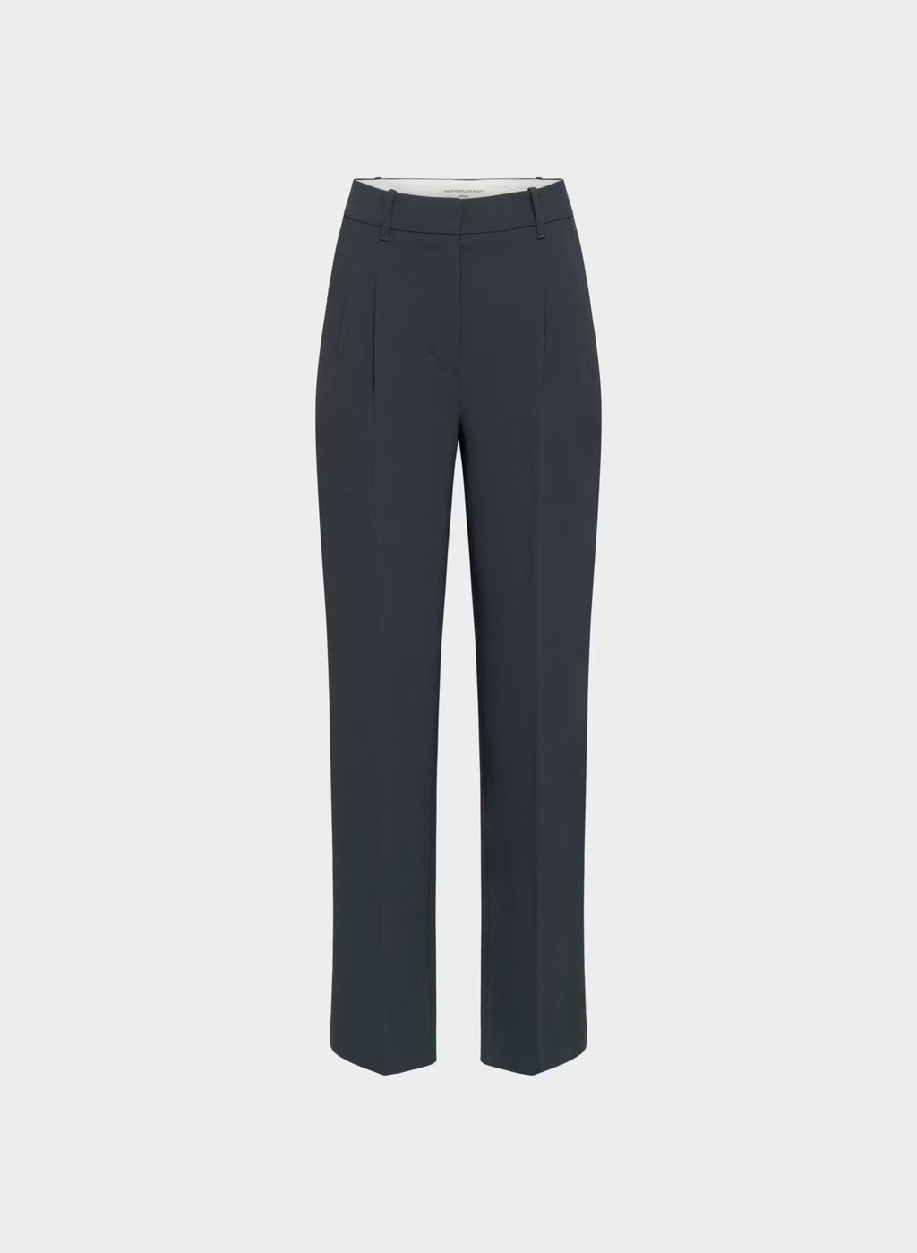 High-Rise Wide-Leg Crepe Trousers - Sand