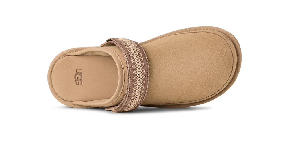 Men's Suede Convertible Heel-Strap Clog