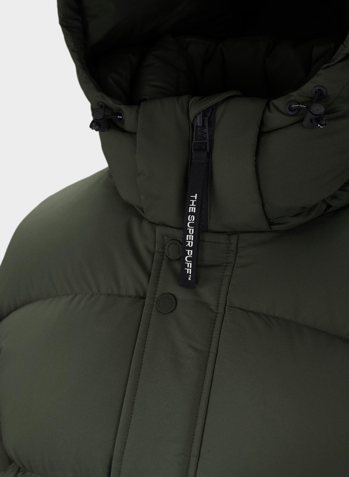 Short Down Puffer Jacket - Blue