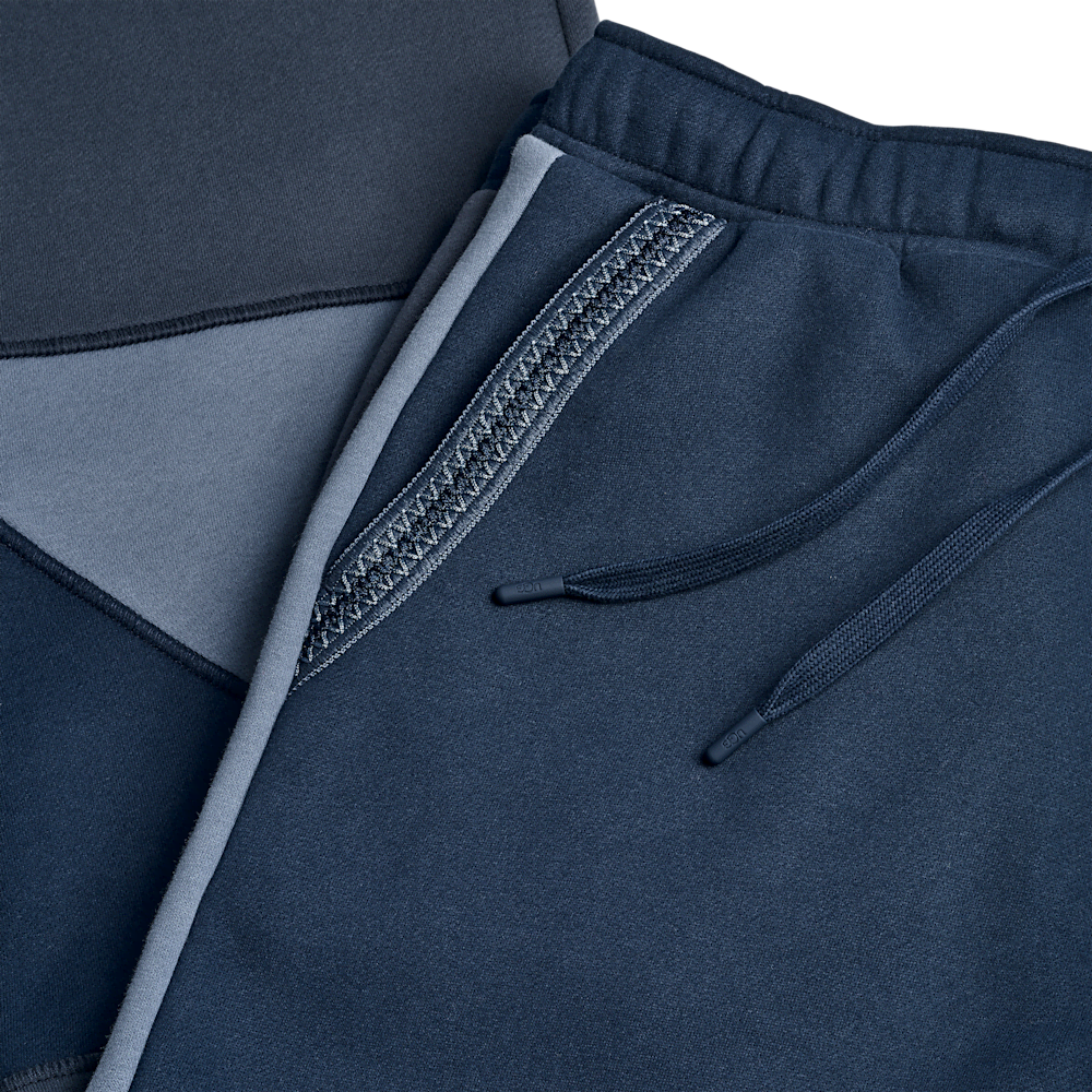 Men's Colorblock Straight-Leg Fleece Pants