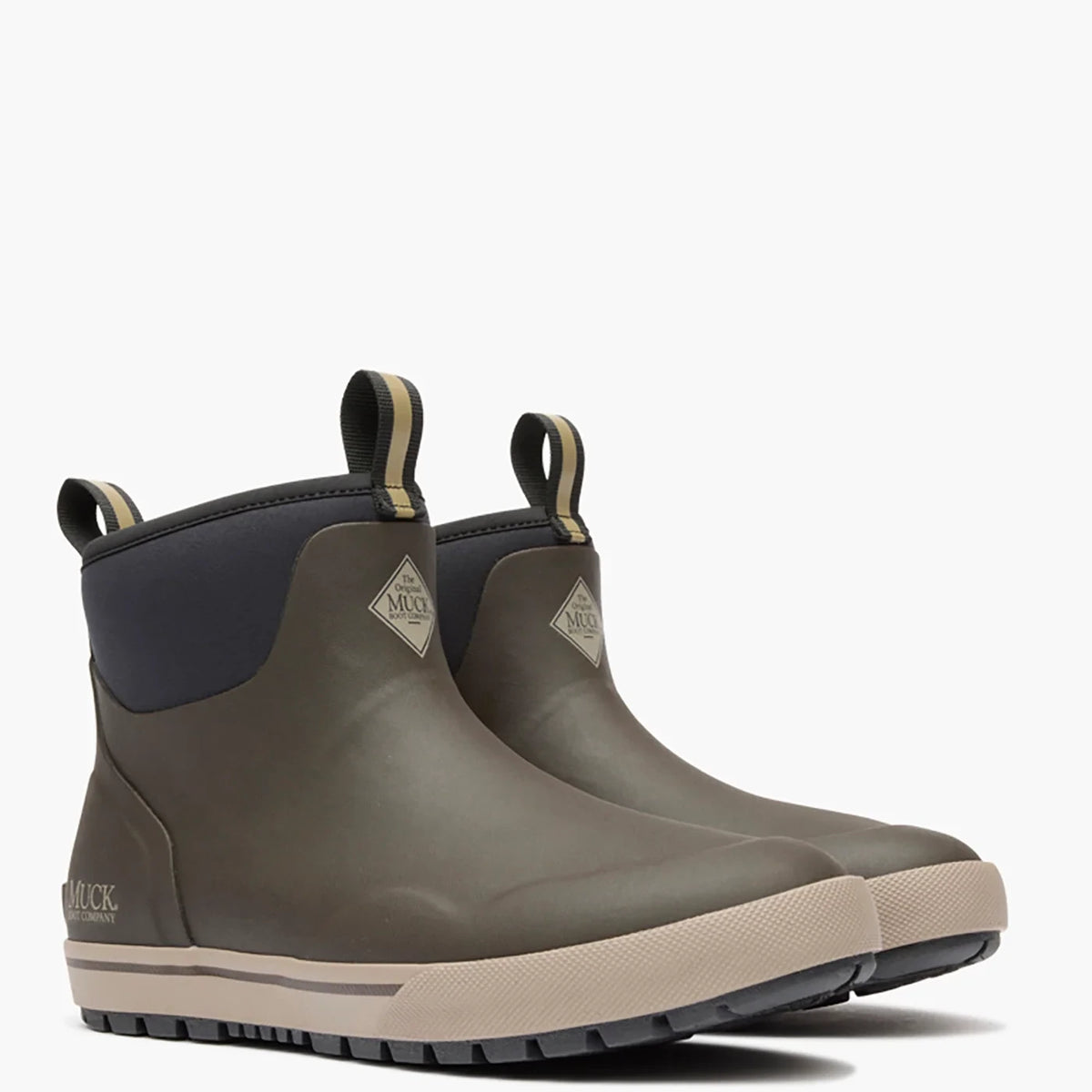 Men's Waterproof Outdoor Ankle Boots - Brown