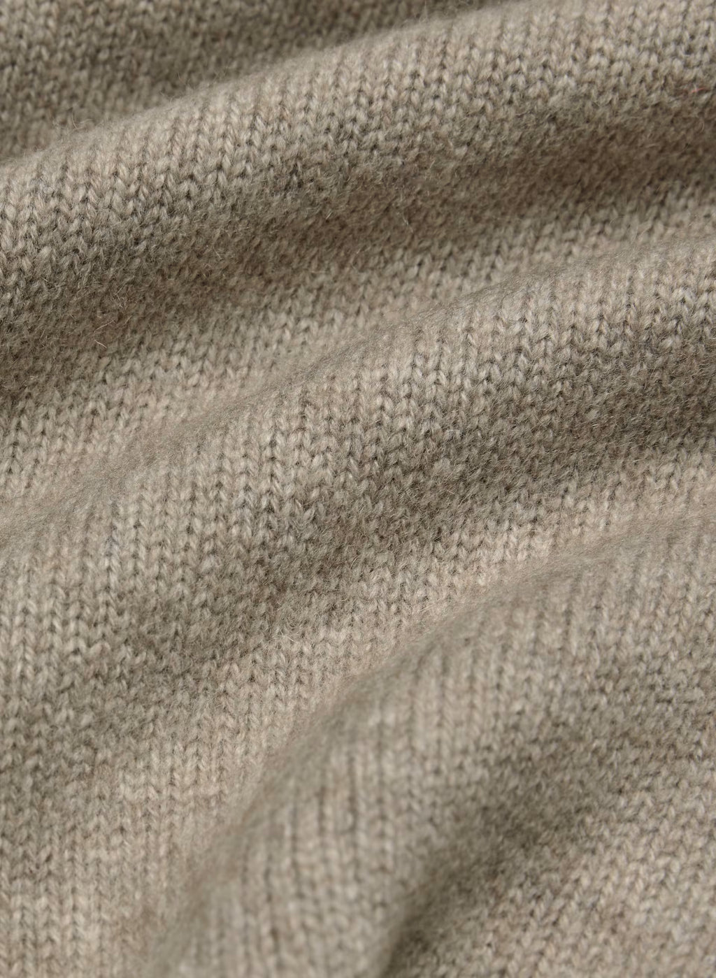 Wool Cashmere Raglan Sweater - Olive