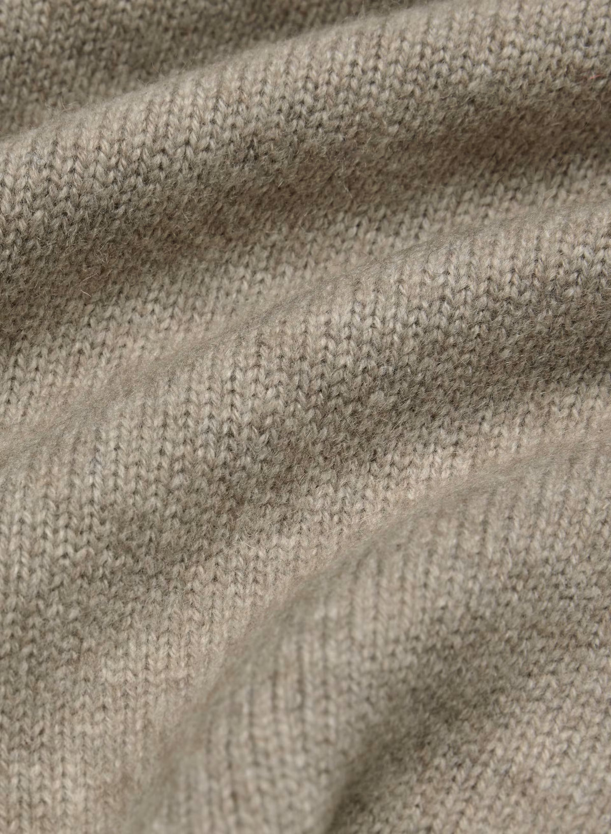 Wool Cashmere Raglan Sweater - Olive