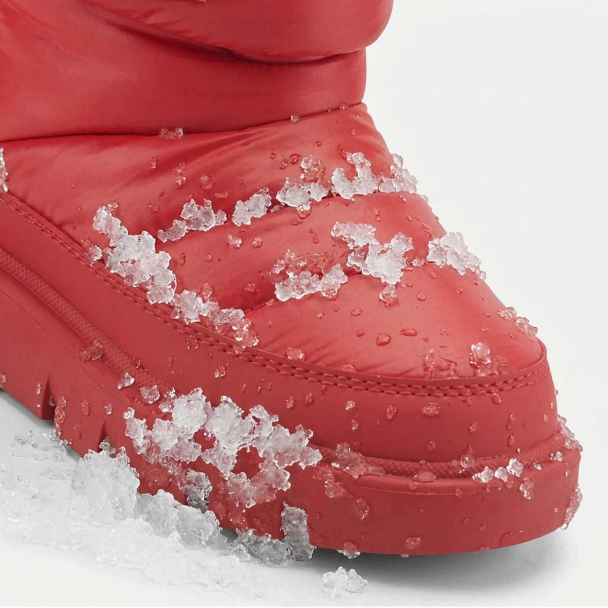 Kids' Quilted Waterproof Booties - Light Pink