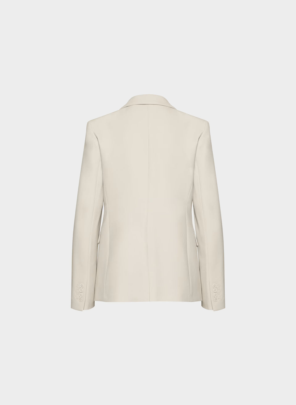 Single-Breasted Stretch Blazer - Check
