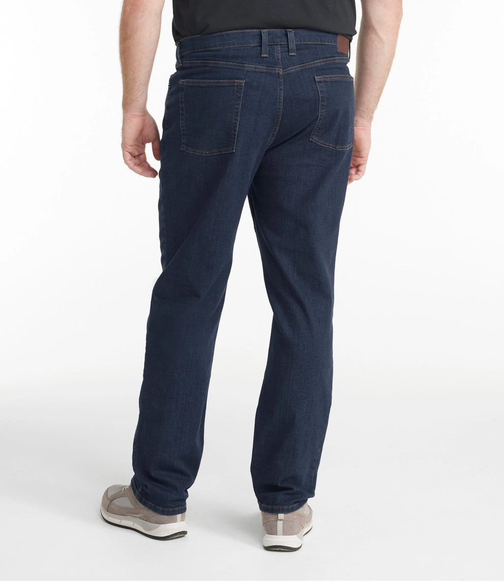 Men's Stretch Straight-Leg Jeans - Tan
