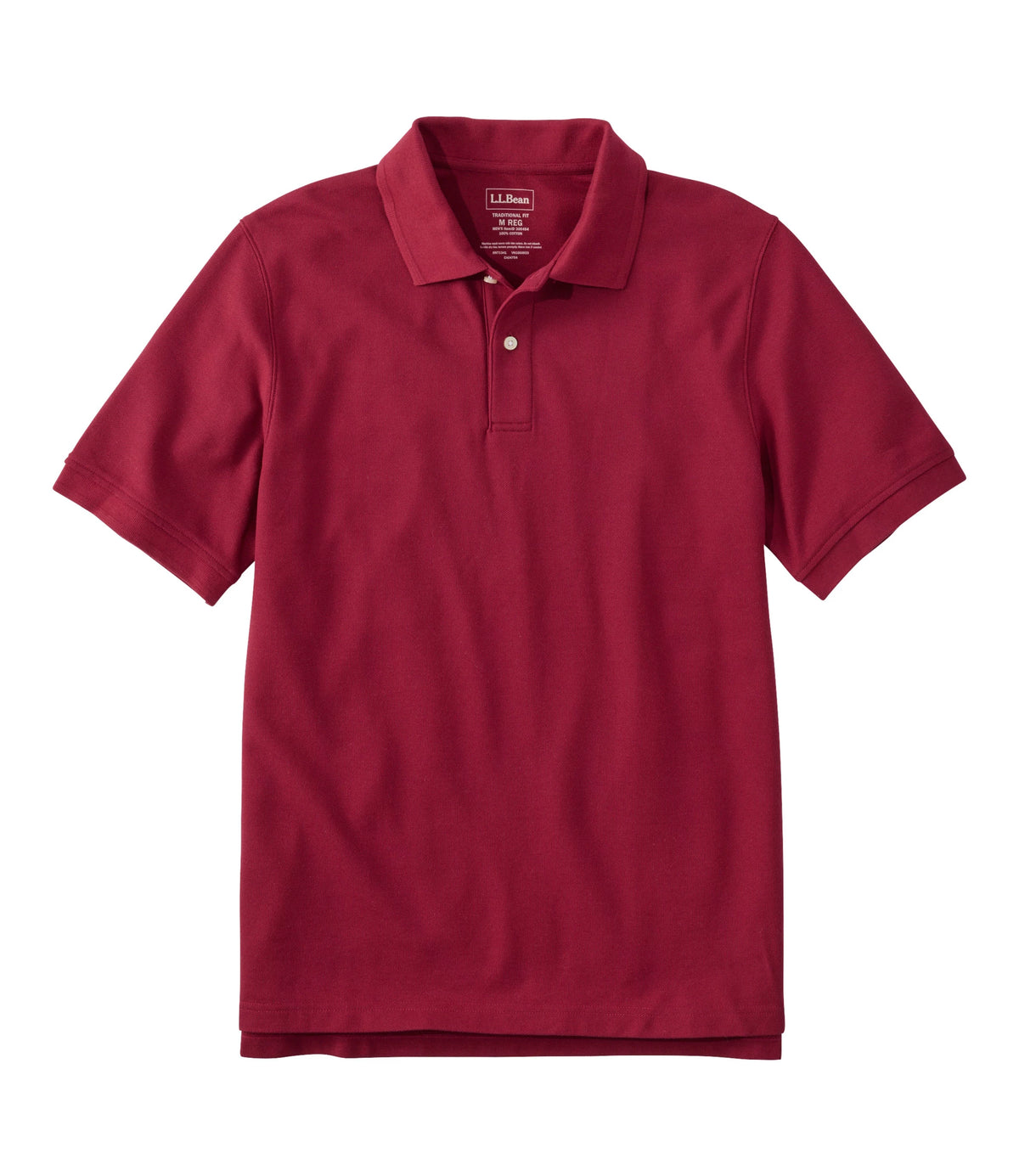 Men's Cotton Piqué Polo Shirt - Black