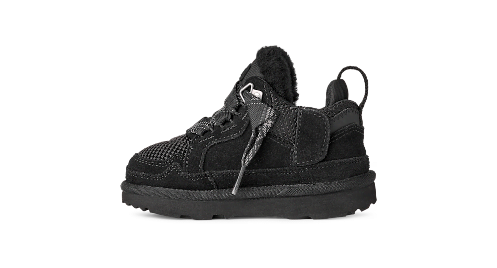 Toddler Suede and Mesh Sneaker - Brown