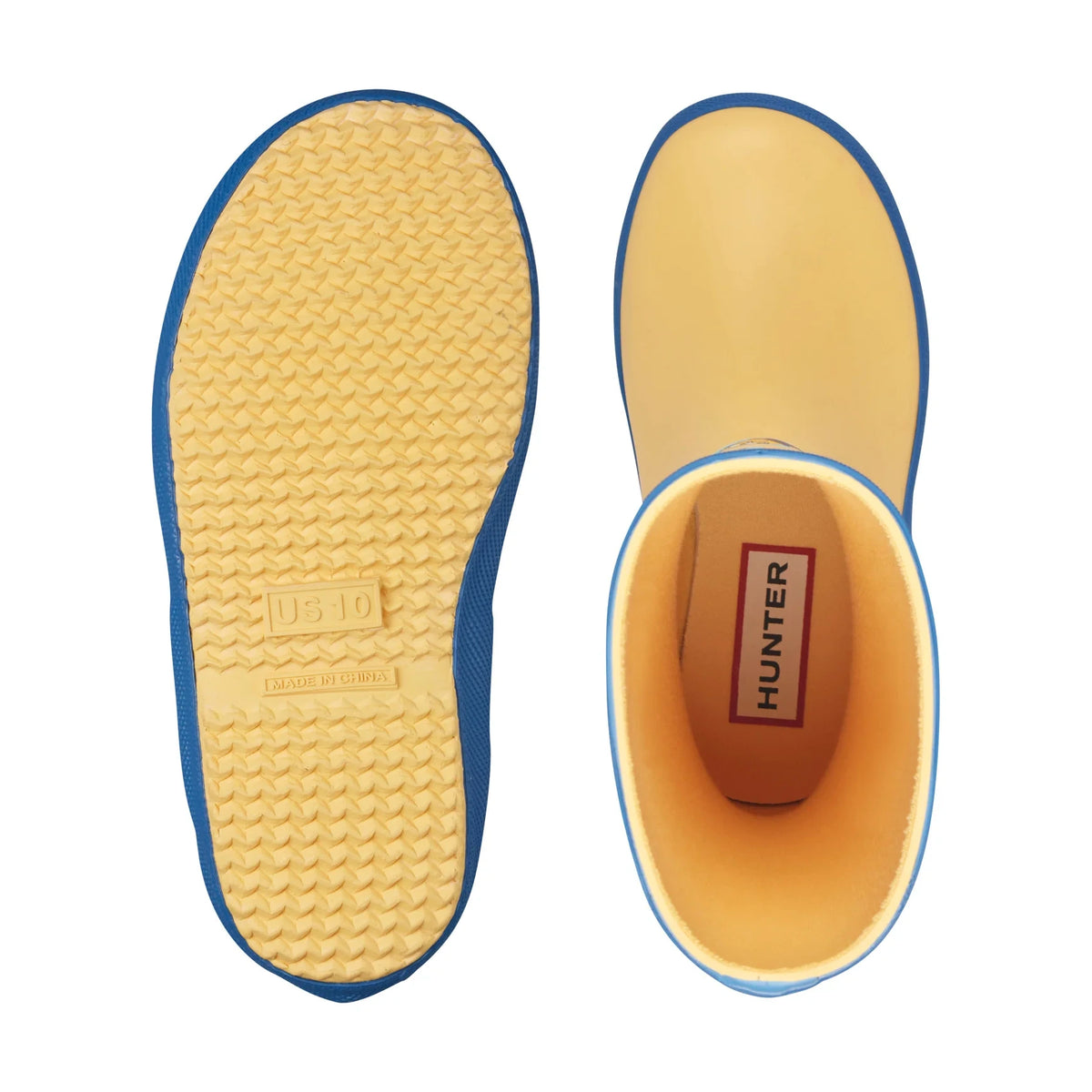 Kids' Waterproof Rubber Rain Boot - Yellow Character