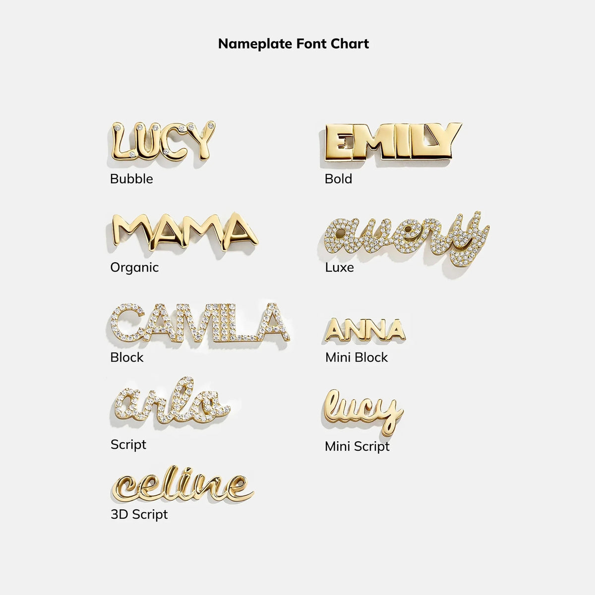 Personalized Gold-Plated Nameplate Necklace