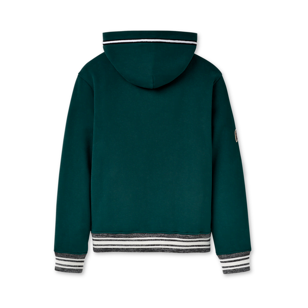 Unisex Varsity Patch Pullover Hoodie
