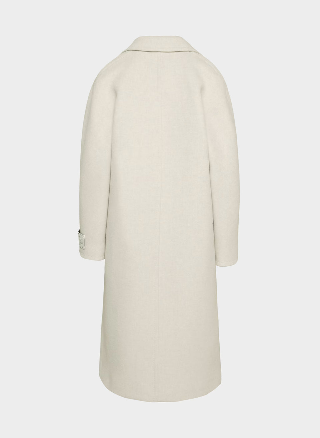 Double-Breasted Wool Cashmere Coat - Herringbone