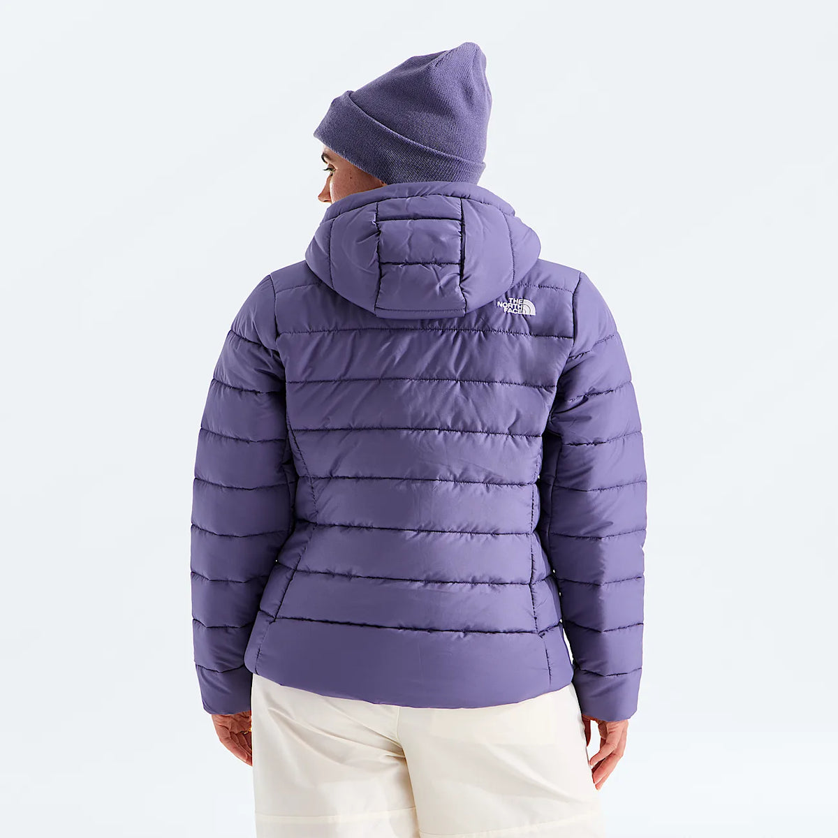 Women's Hooded Insulated Jacket - Plum