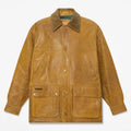 Men's Leather Field Coat