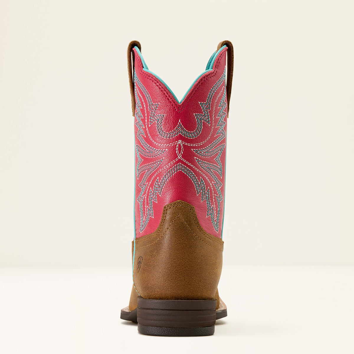 Kids' Wide Square Toe Western Boot - Pink