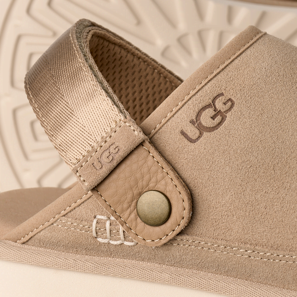 Men's Suede Convertible Clog - Sand