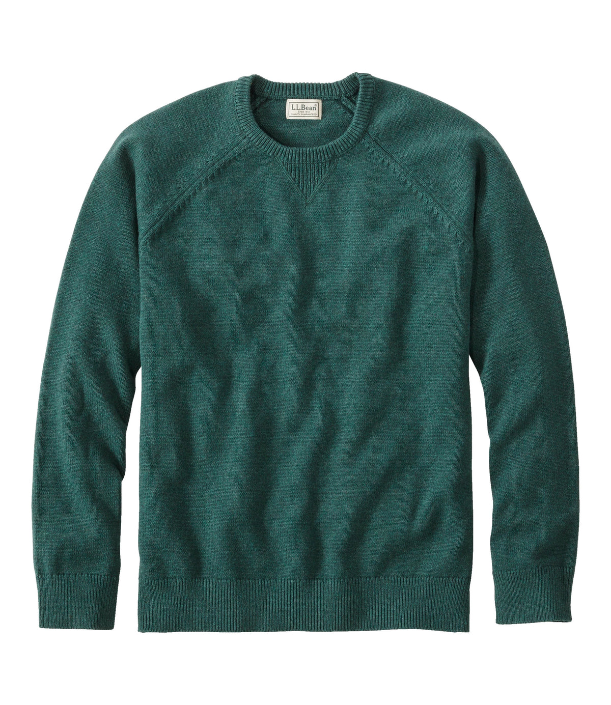Men's Cotton Cashmere Crewneck Sweater - Navy