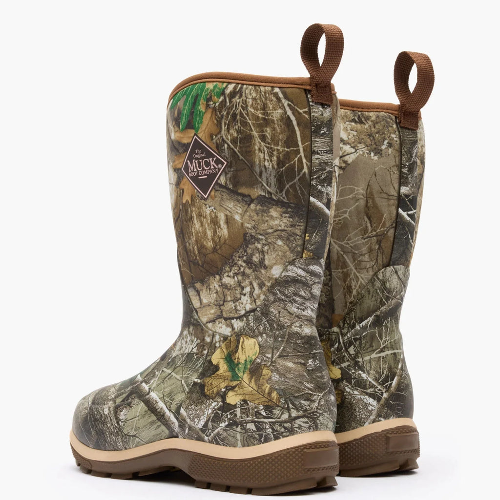 Kids' Waterproof Fleece-Lined Boots - Camo