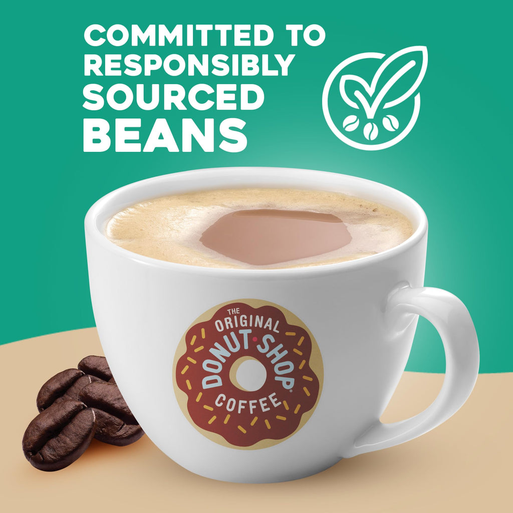 The Original Donut Shop Decaf Medium Roast Coffee, K-Cup Pods, 96 Count