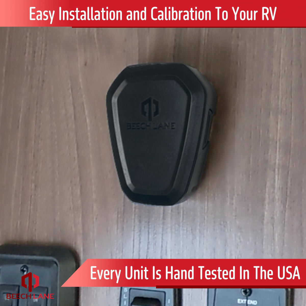 Beech Lane Wireless RV Leveling System, Made in the USA, User-Friendly Phone App With Real-Time Precise Leveling Measurements, Advanced Wireless